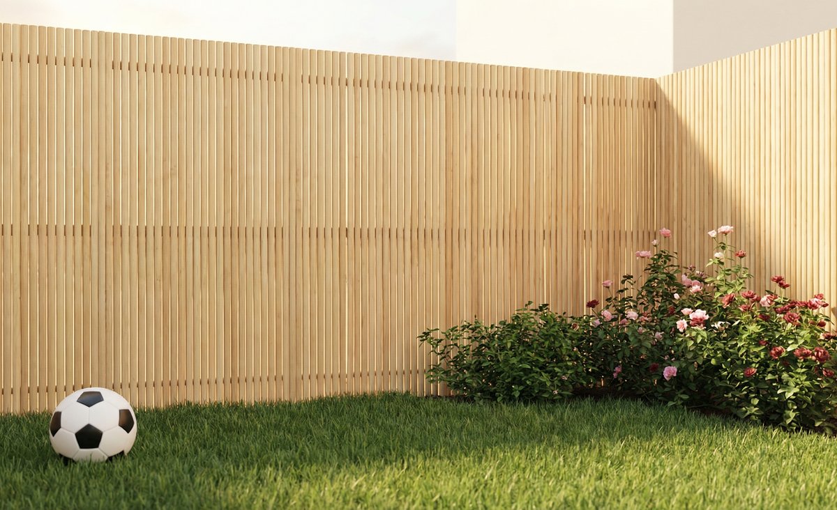 Cañizo PVC para ocultación en jardín y terraza