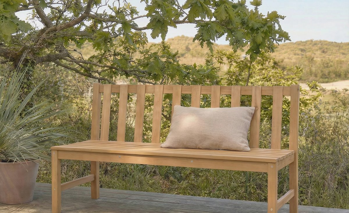 Bancos de jardín y exteriores