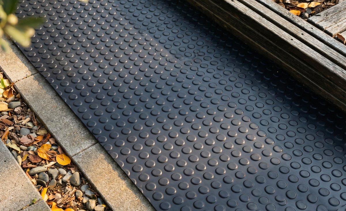 Suelos de goma para proteger superficies con seguridad