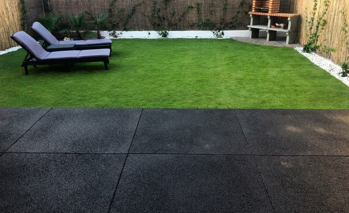 Suelos de caucho para amortiguar impactos y ganar agarre