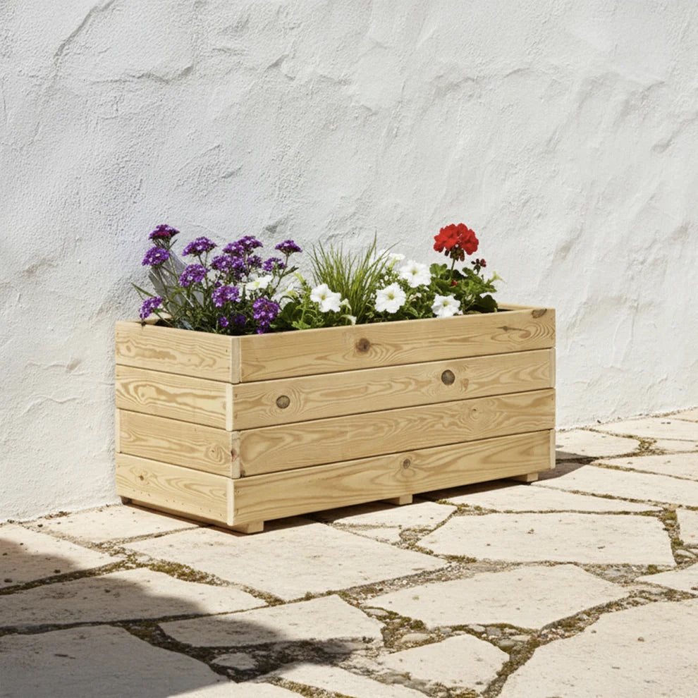 Maceta Jardinera Madera GHIO. 170L