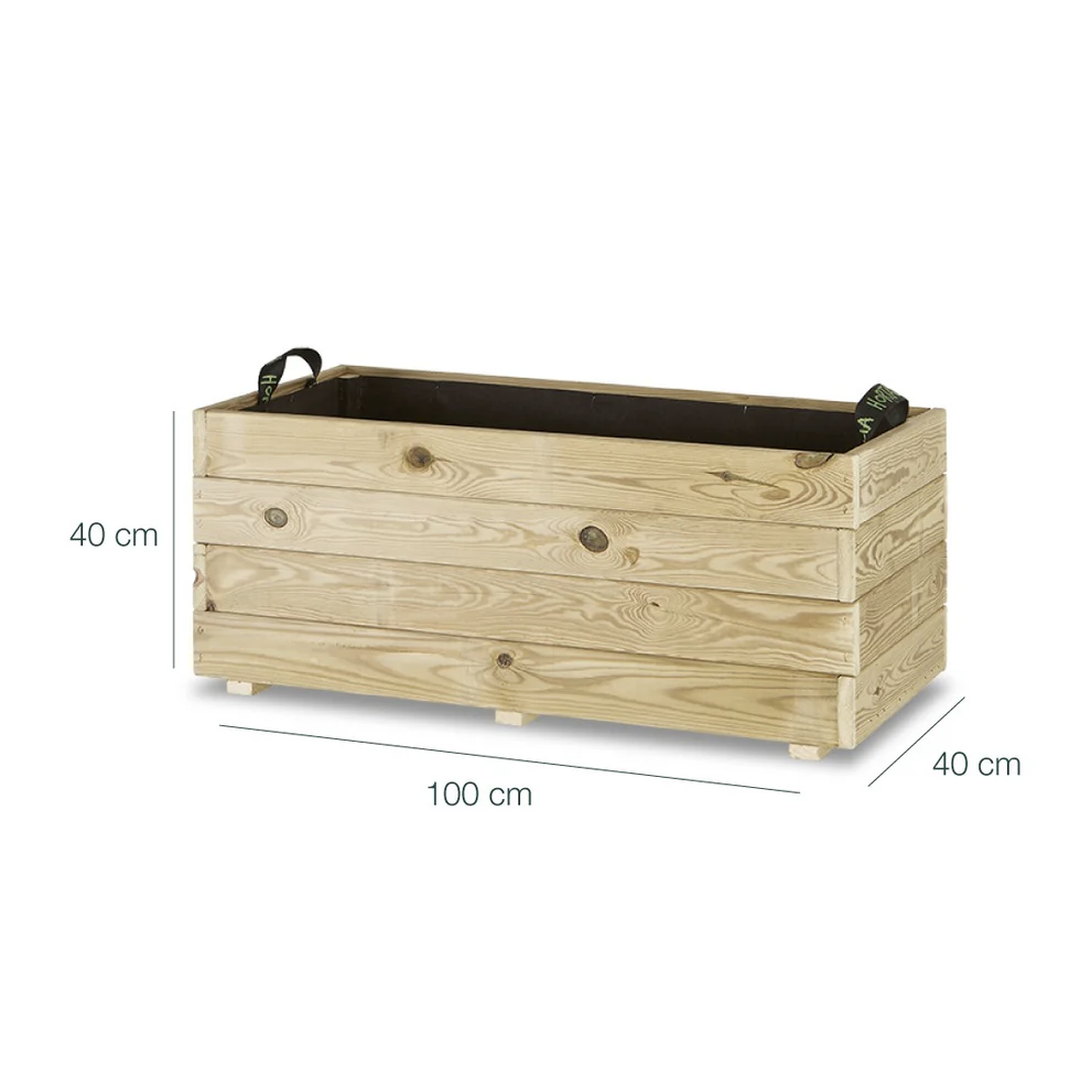 Jardinera GHIO 100x40x40