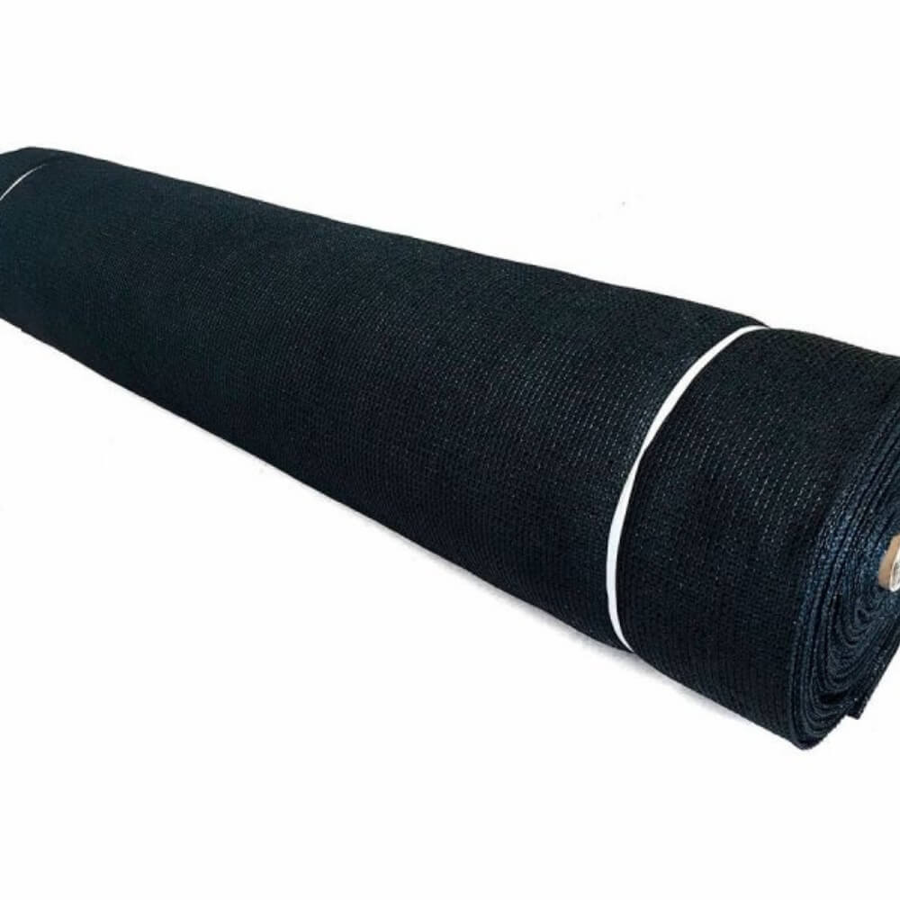 Malla de Sombreo Ratcher (Negra). Rollo 4x100m
