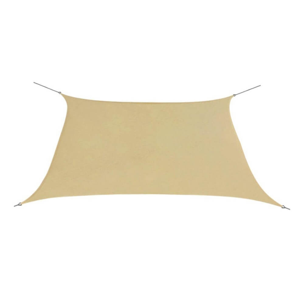 Vela Sombreo Cuadrada (Beige). Varias medidas