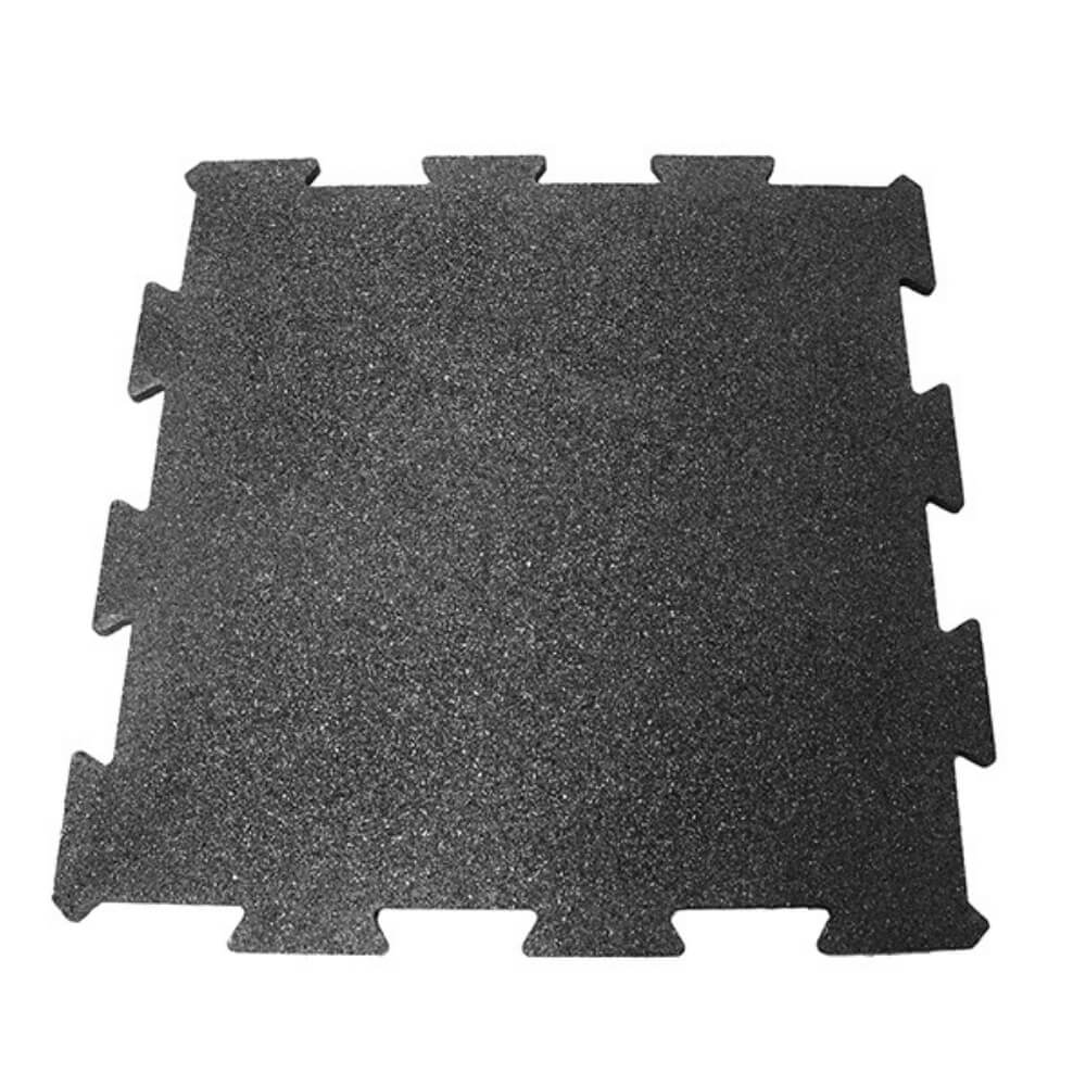Losetas de caucho Tipo Puzzle Negras. 100x100cm (20mm) - Bonerva