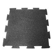 Losetas de caucho Tipo Puzzle Negras. 100x100cm (20mm) - Bonerva