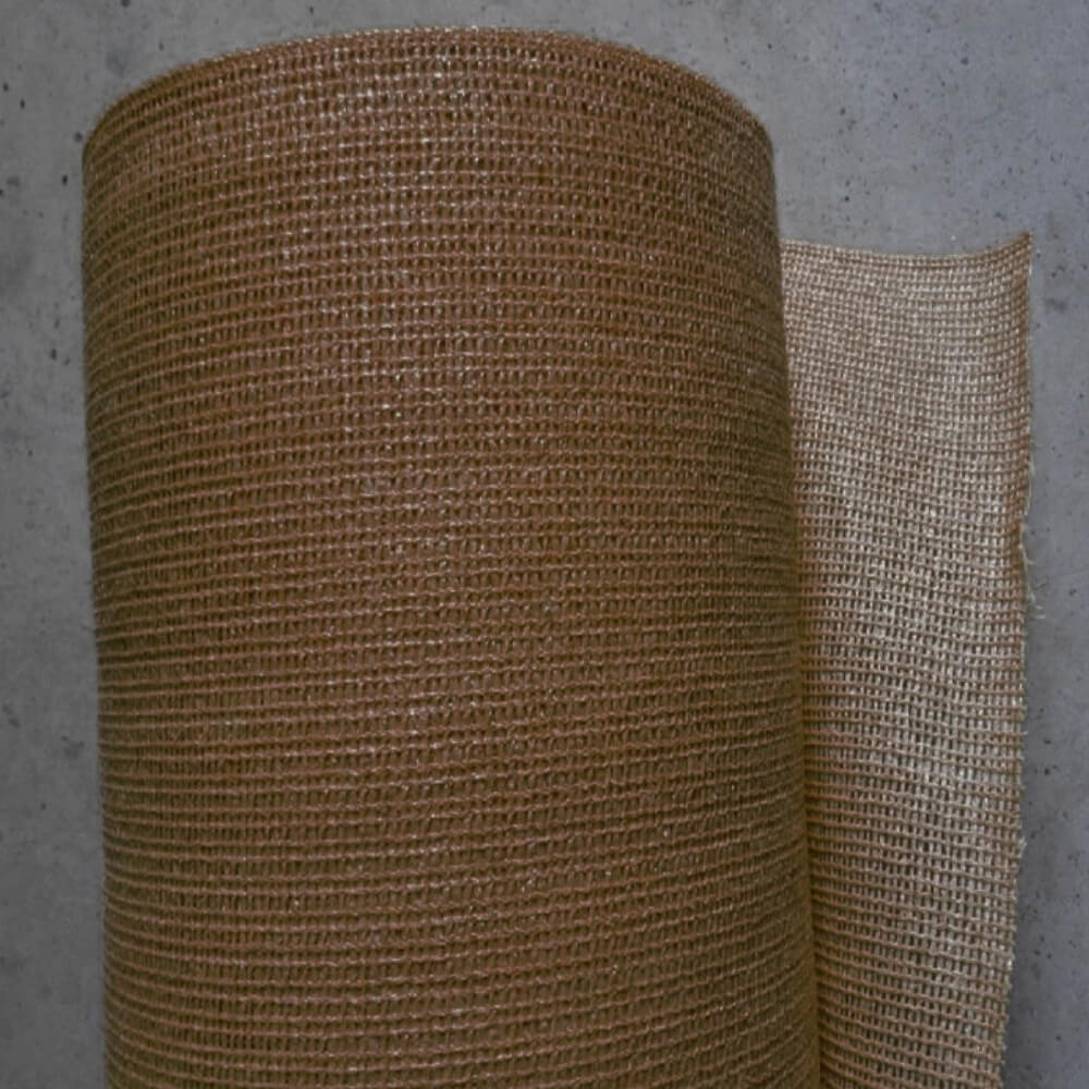 Malla de Sombreo Ratcher (Marrón). Rollo 2x100m