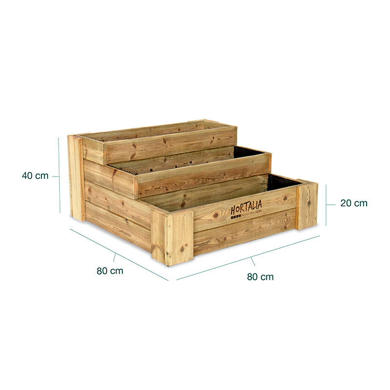Mesa de Cultivo Box Stairs 80