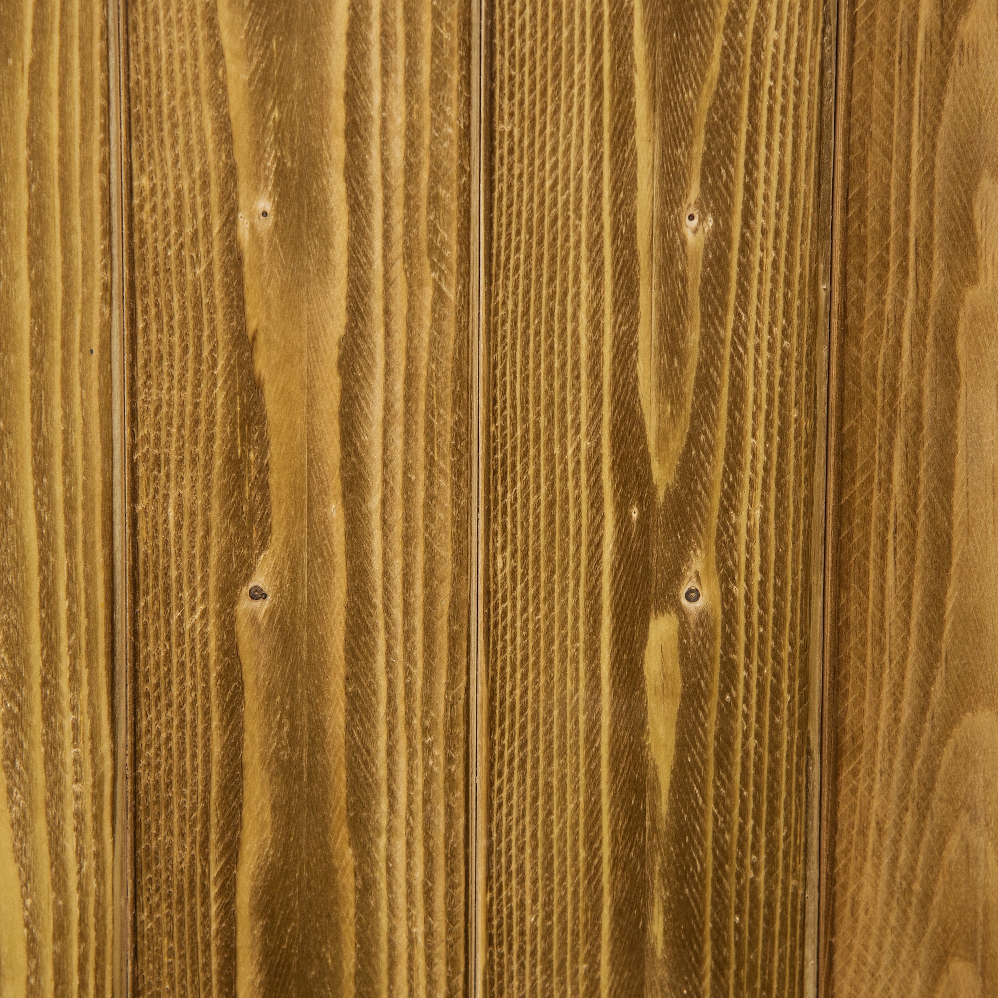 Outsunny Jardinera Exterior Grande de Madera, Huerto Urbano Elevado con Fondo Abierto para Cultivar Plantas, Flores, Hierba, Macetero Exterior Rectangular para Jardín Terraza 120x40x40 cm, Carbonizada