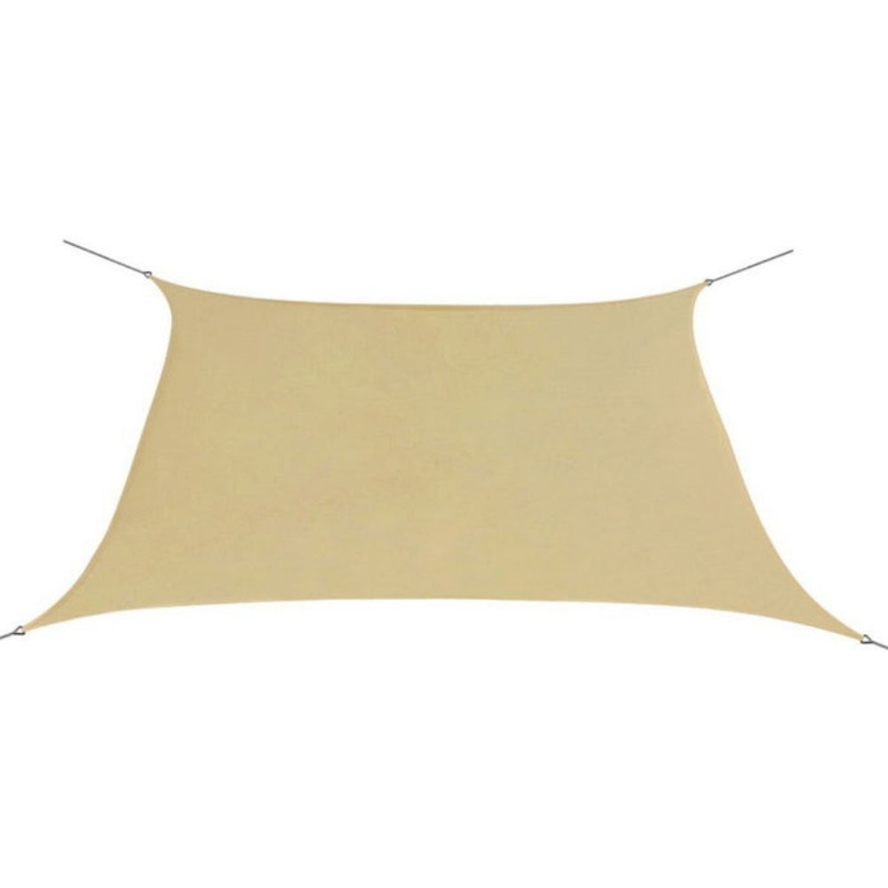 Vela Sombreo Rectangular (Beige). Varias medidas