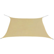 Vela Sombreo Rectangular (Beige). Varias medidas