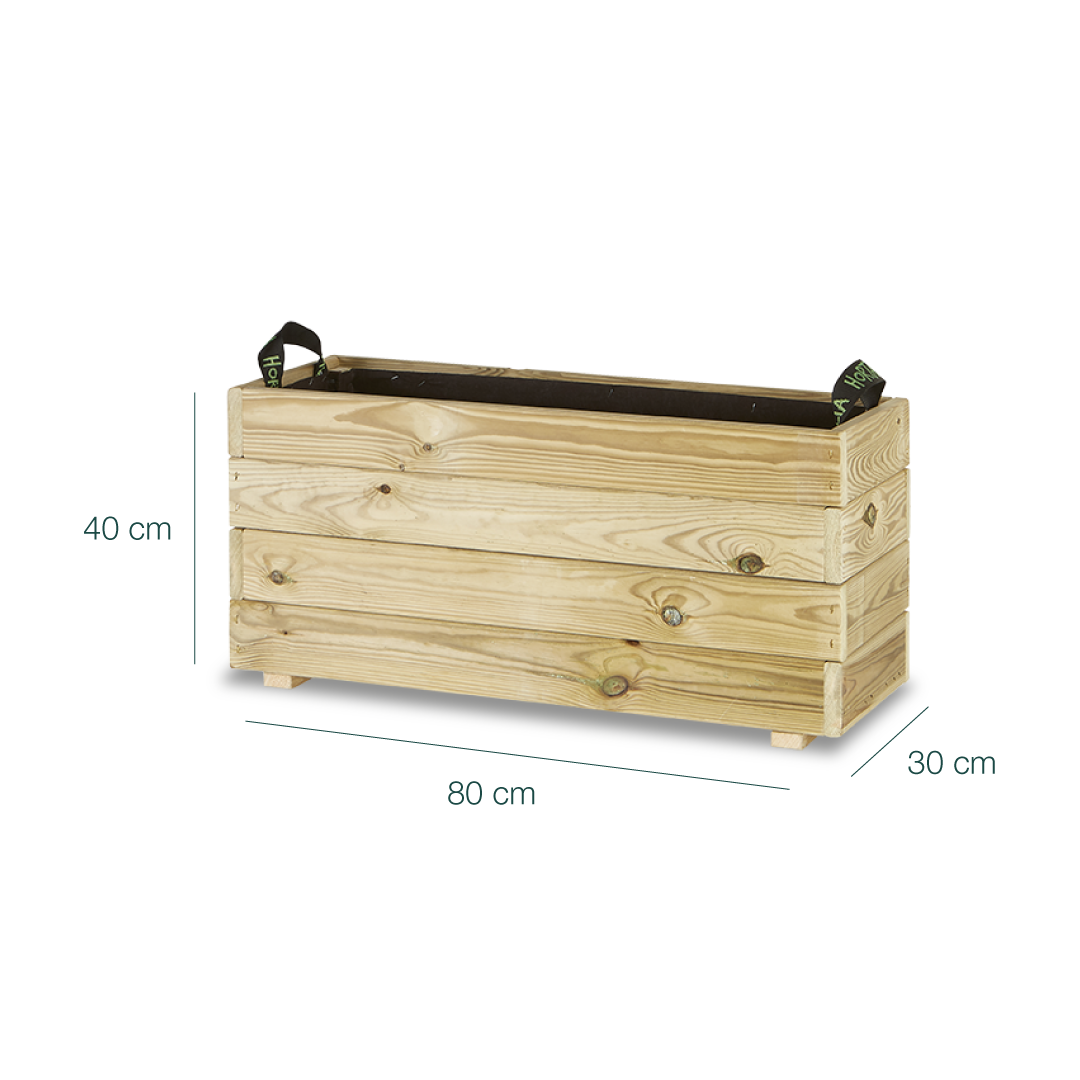 Jardinera GHIO 80x30x40