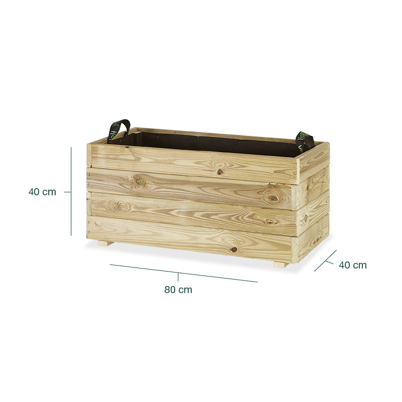 Jardinera GHIO 80x40x40