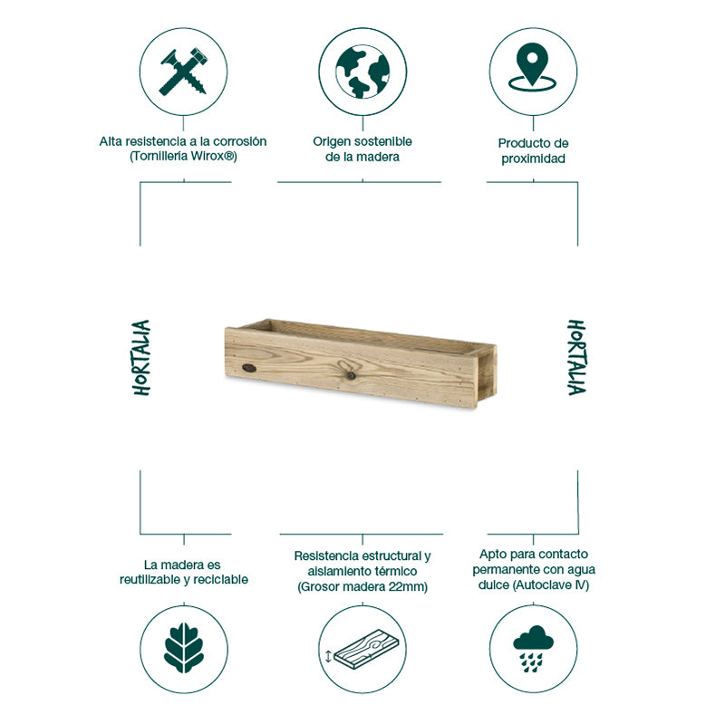 Jardinera Vertical STAND LINE 1B