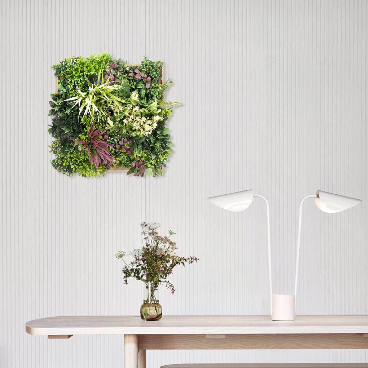 Jardin Vertical Marco Maldivas. 50 cm x 50 cm. Bonerva