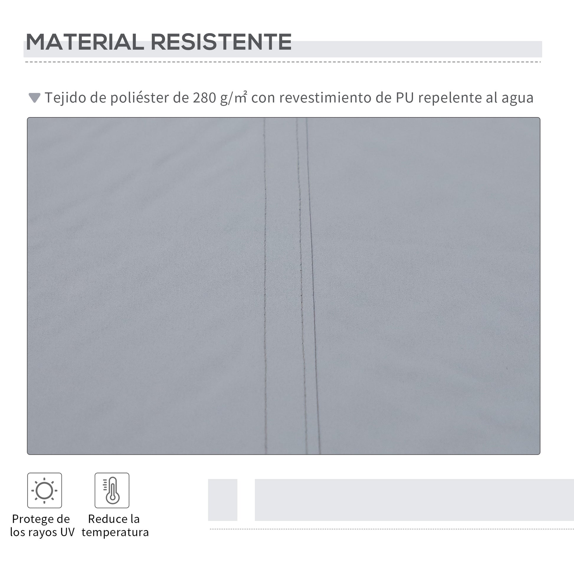 Outsunny Toldo Manual Retráctil 395x245 cm, Toldo Exterior Terraza con Ángulo Ajustable, Brazo Articulado, Montaje a Pared, Estructura de Aluminio, Anti-UV e Impermeable, para Jardín, Gris