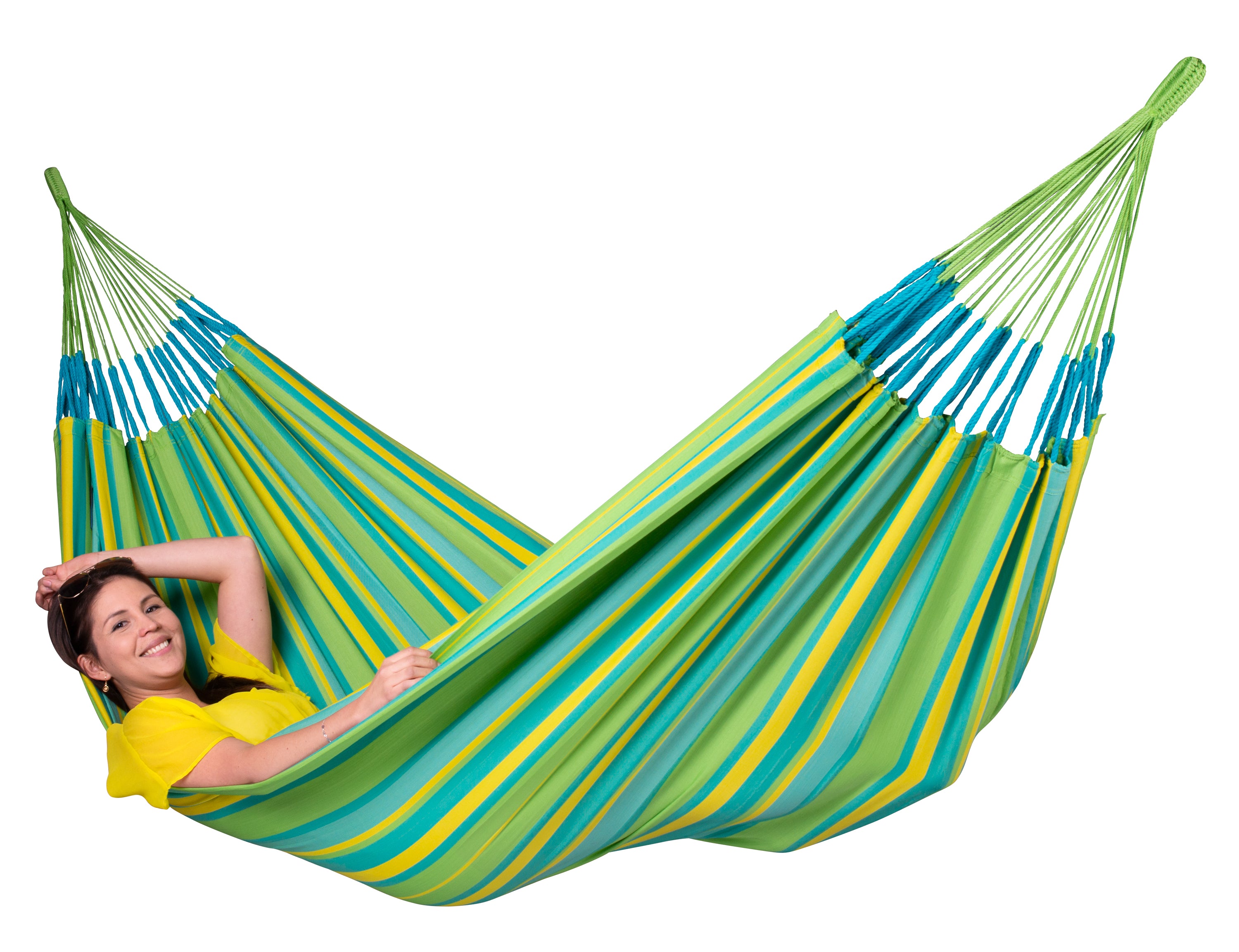Hamaca clásica kingsize outdoor BRISA LIME
