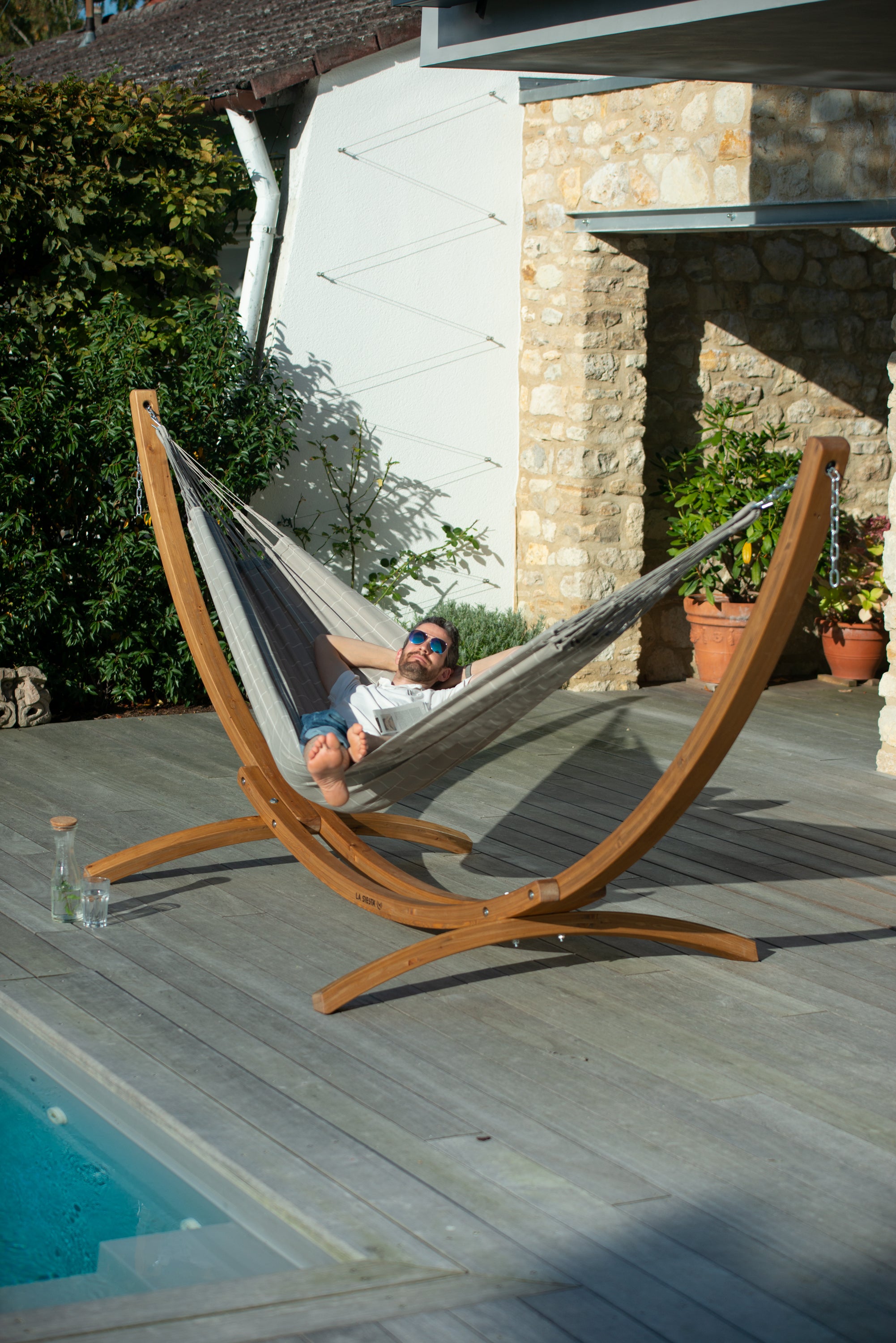Hamaca clásica kingsize outdoor BRISA ALMOND