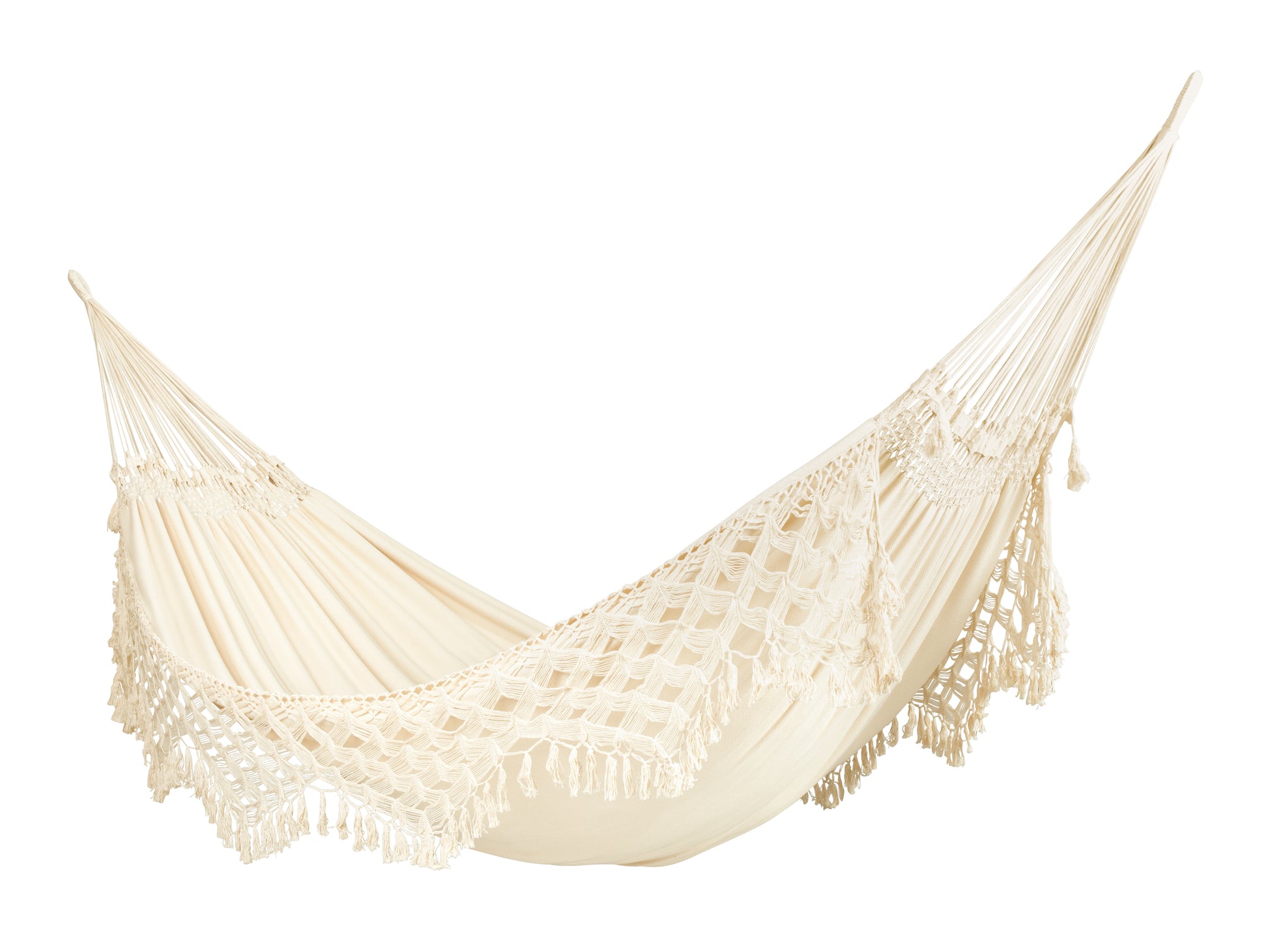 Hamaca Kingsize de jardín y terraza Bossanova Latte - La Siesta