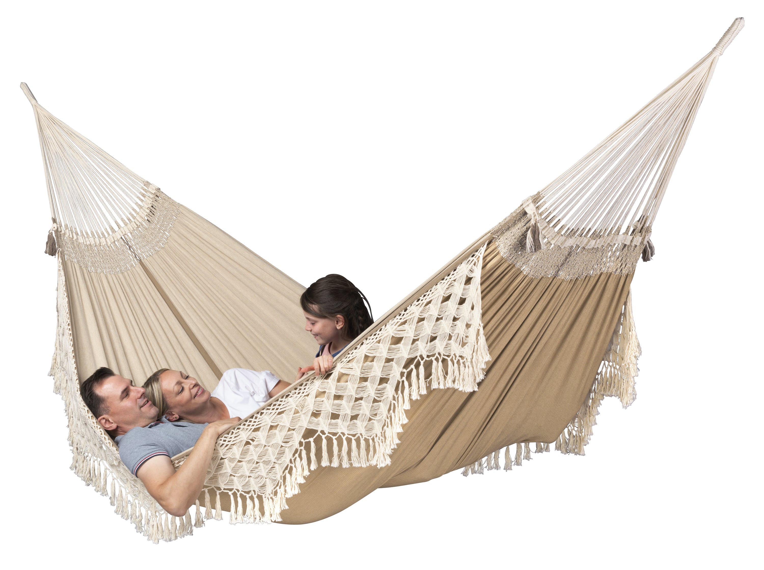 Hamaca Kingsize de jardín y terraza Bossanova Muscade - La Siesta