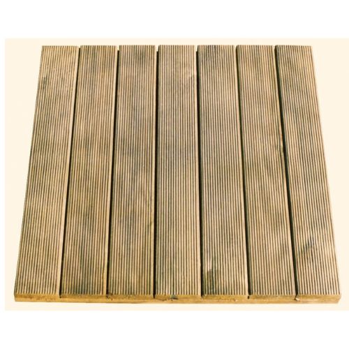 Baldosa Madera Recta 100x100x3,6 cm