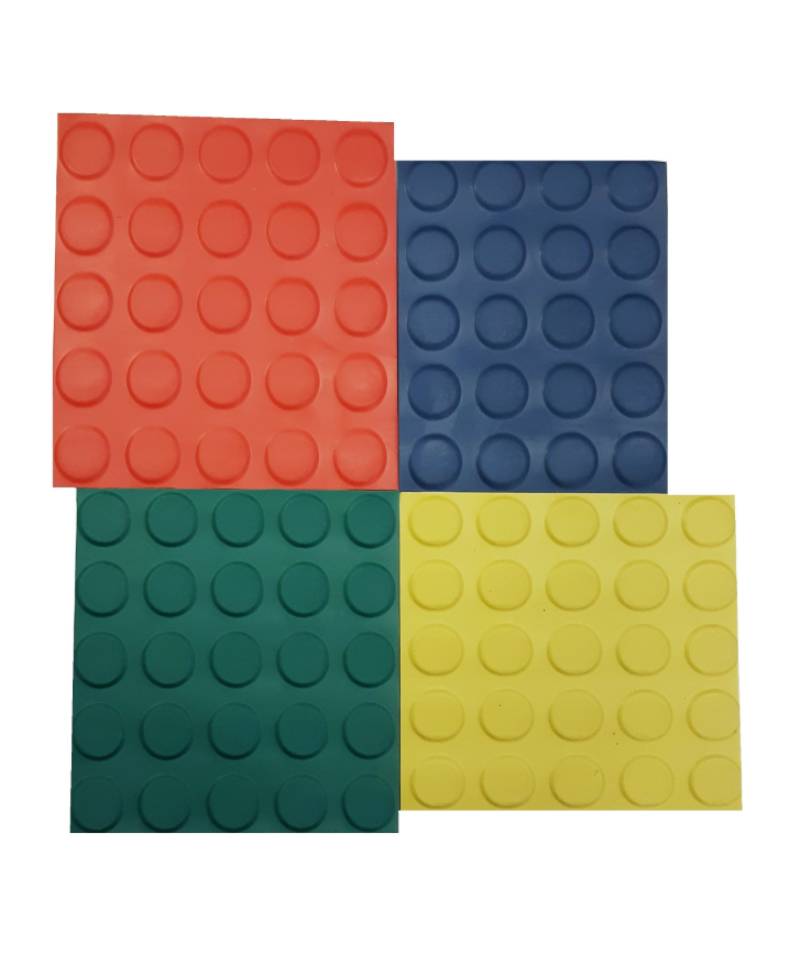 Lestare | Pavimento Círculos Verde 3mm 1,00x15 Metros Rollo