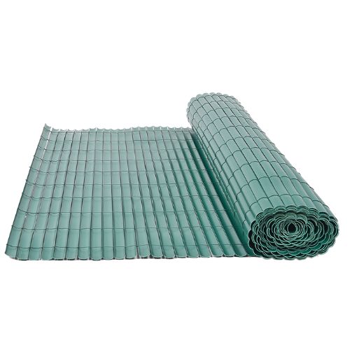 Cañizo PVC S/C 900gr. Verde 1x5 m