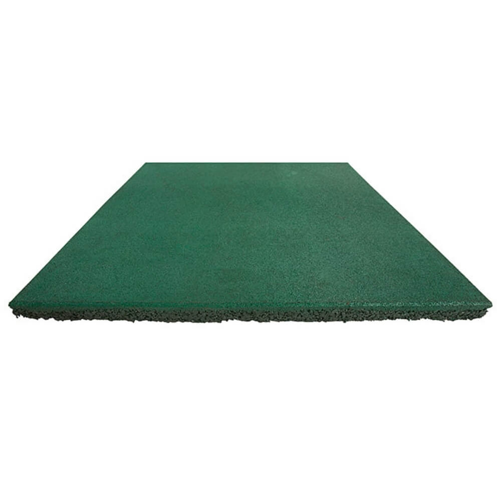 Losetas de caucho Macizas 50x50cm. Color Verde (20mm)