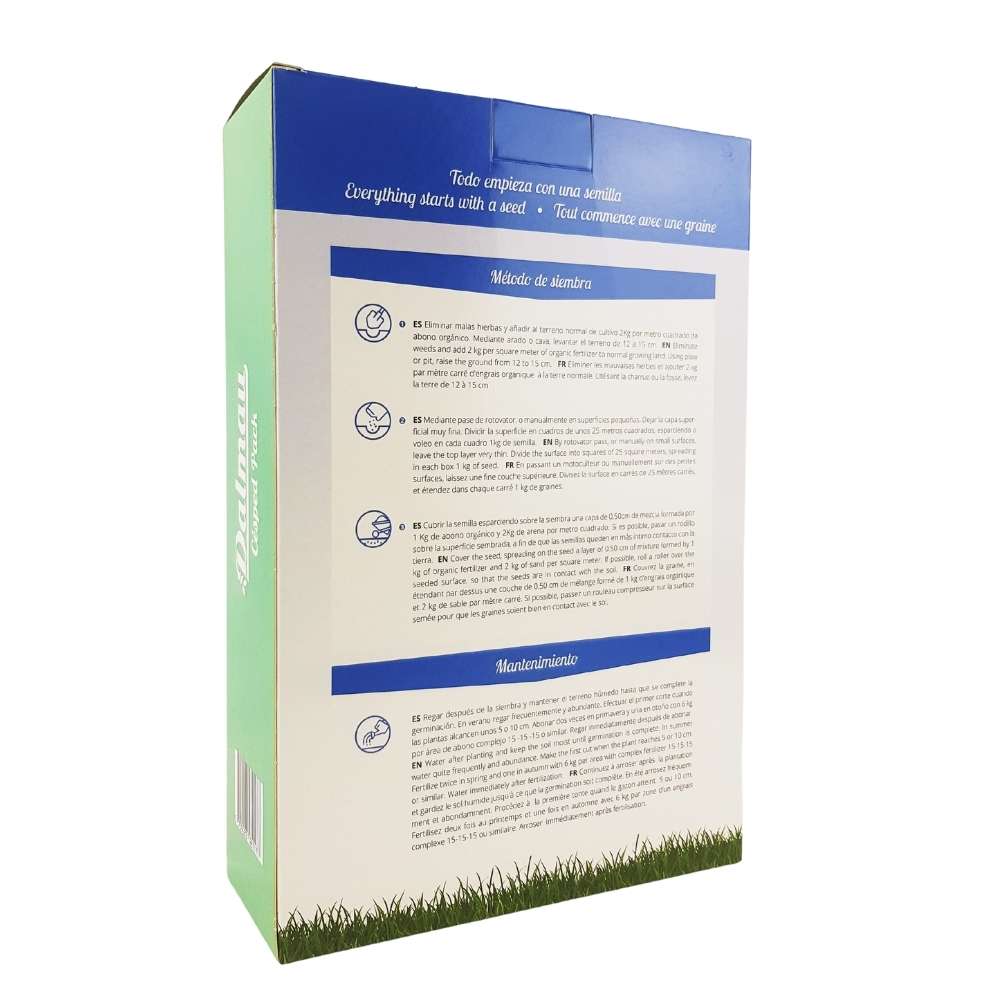 Semillas PACK de Césped Resistente - 1 kg