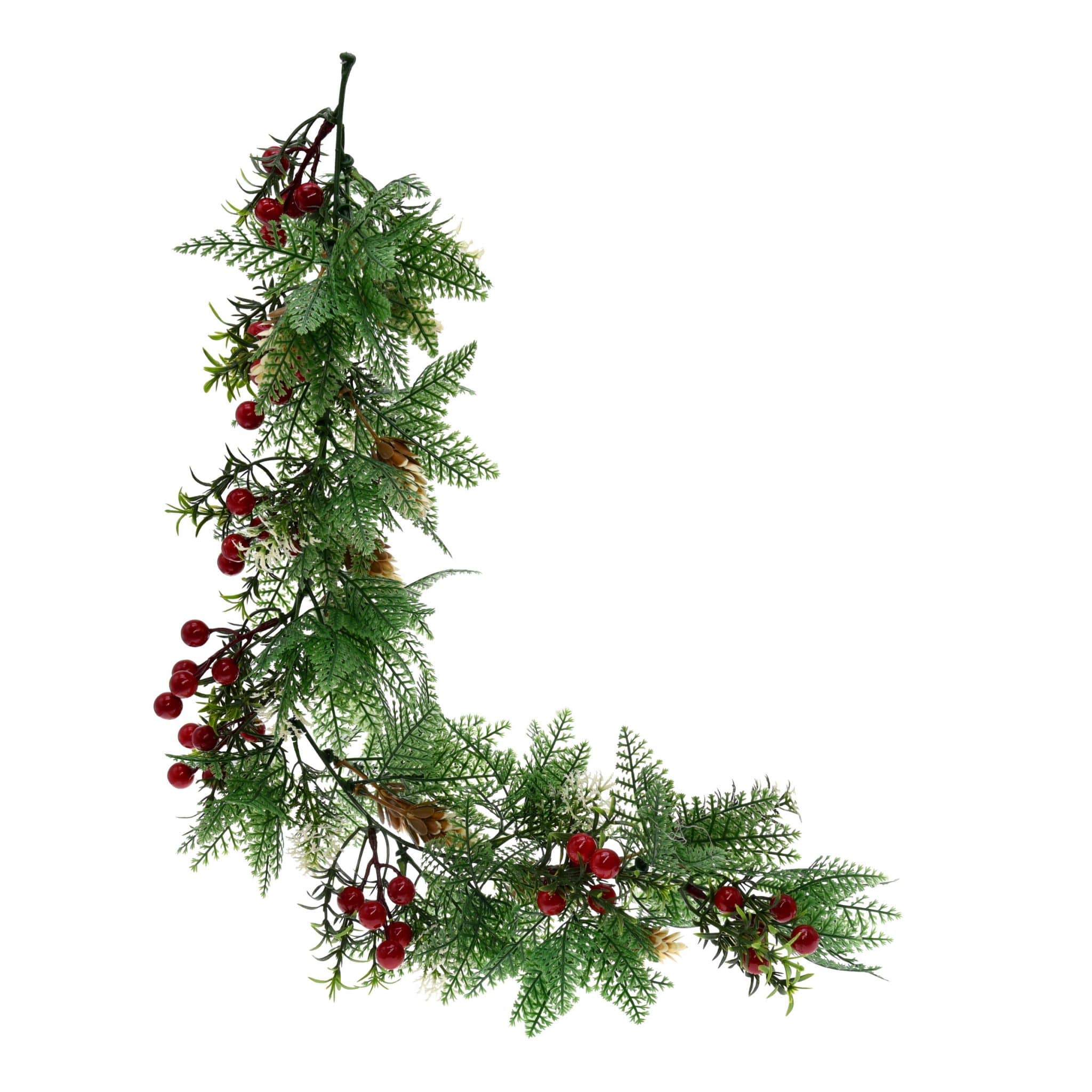 Planta Artificial Colgante Deseo Navideño Bonerva