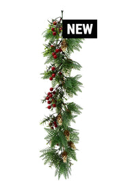 Planta Artificial Colgante Deseo Navideño Bonerva