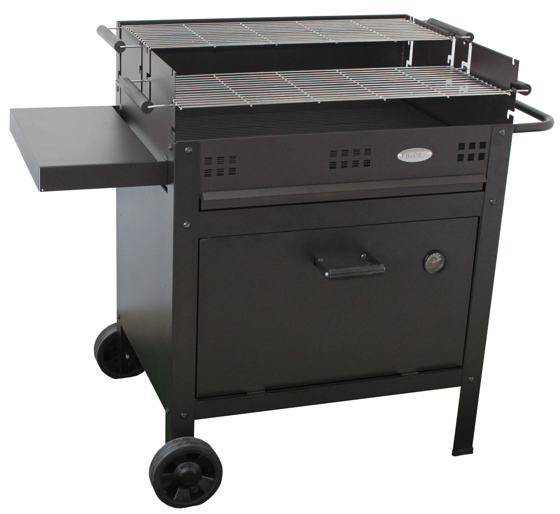 Barbacoa de Jardín Etna V20 con Parrilla y Horno para Carbón
