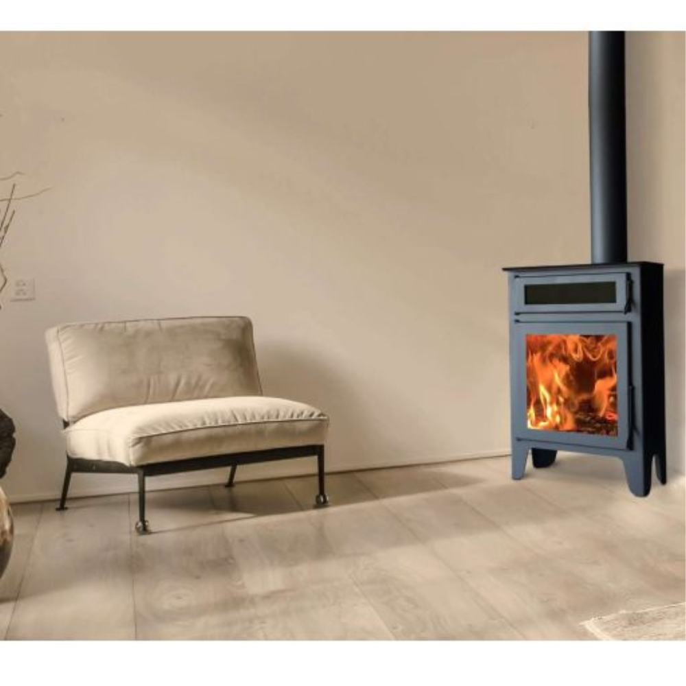 Estufa de leña modelo R5 Horno MAX