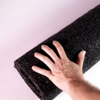 Felpudo rizos transit CON base. Rollo 12 x 1,22 metros. - Lestare