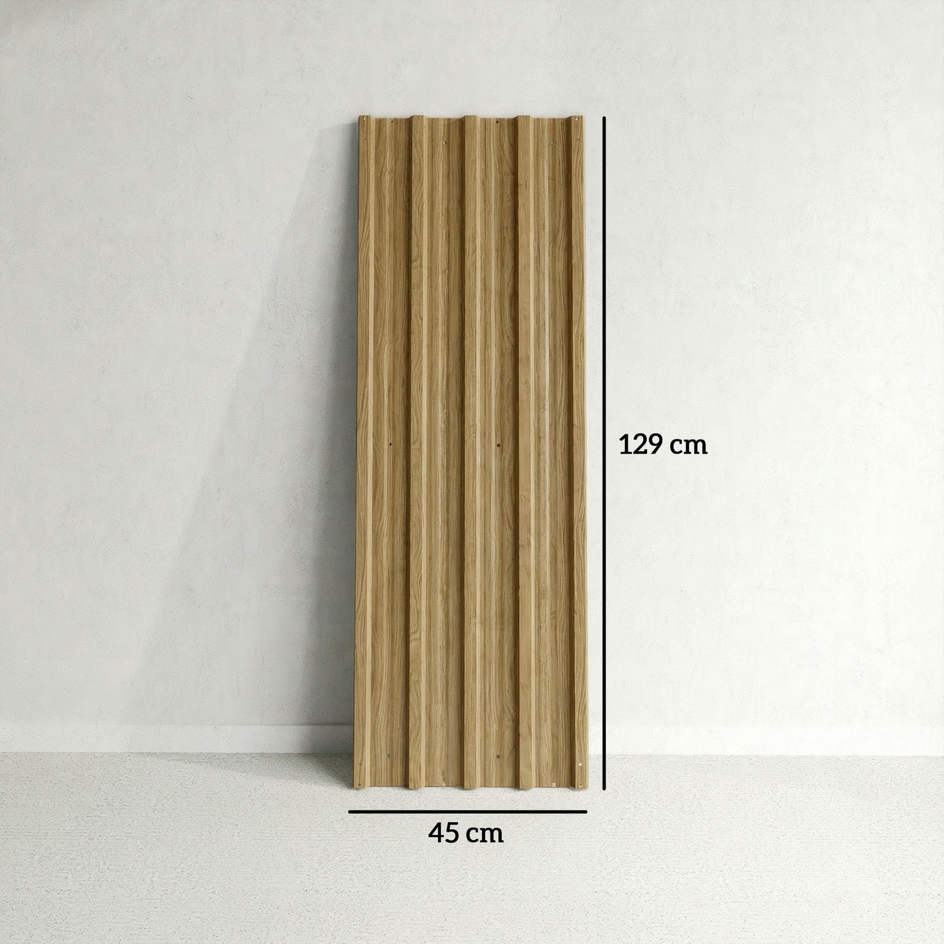 Outsunny 12x Paneles para Tejado de Acero Galvanizado, Chapas Perfiladas de Techo 7m², para Caseta de Herramientas, Cobertizo, Garaje, Exterior, 129x45cm, Madera Natural