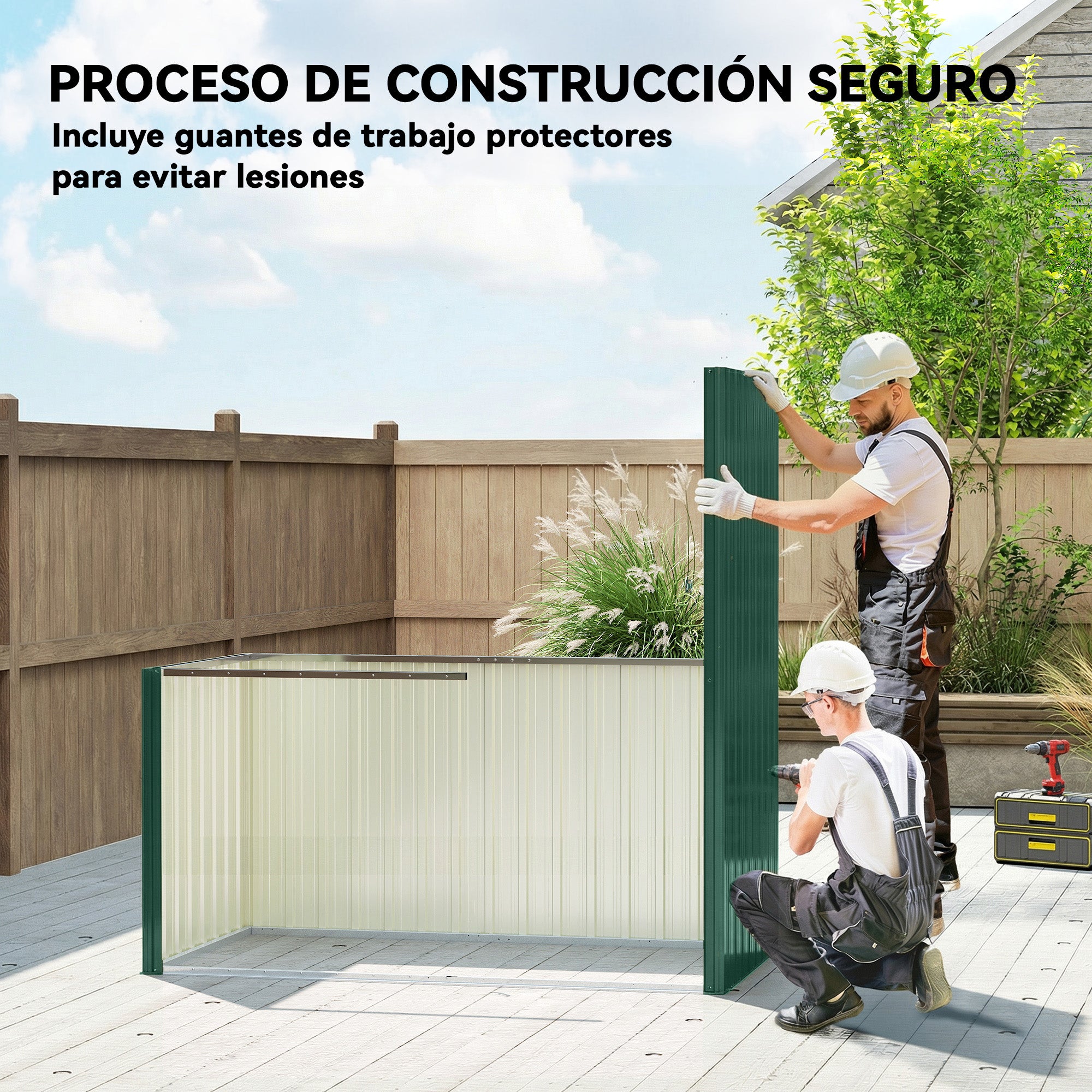 Outsunny Caseta de Jardín Exterior 1,37 m², 163x90x179 cm, Cobertizo de Jardín Exterior Metálico con Puerta con Pestillo y Ranuras de Ventilación, para Almacenamiento de Herramientas, Verde