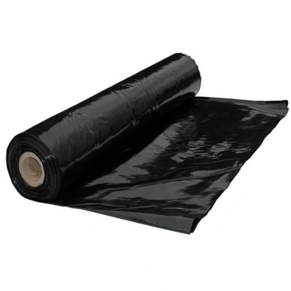 Plástico negro para siembra - 500m²
