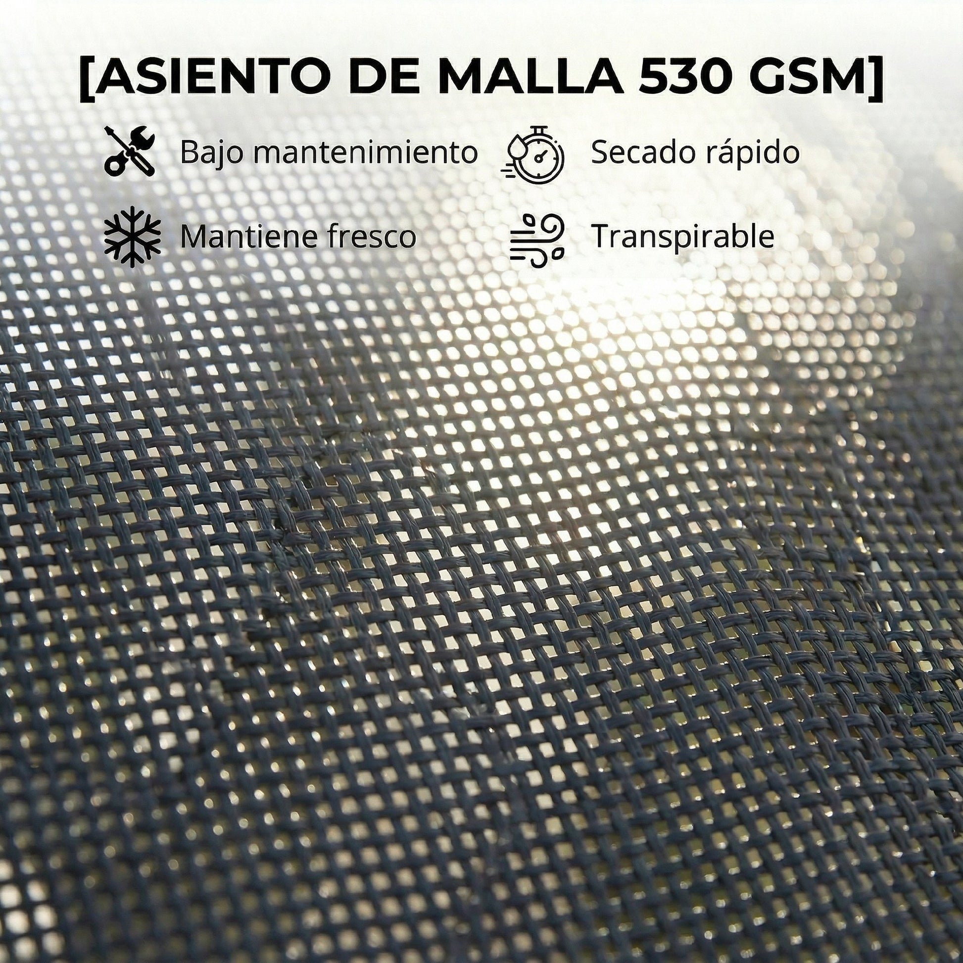 Outsunny Pack de 2 Tumbonas de Jardín Exterior, Tumbonas Reclinables con Ruedas, Respaldo Ajustable de 4 Niveles, Estructura de Aluminio y Tela Textilene, Resistentes, para Playa, Piscina, Gris Oscuro