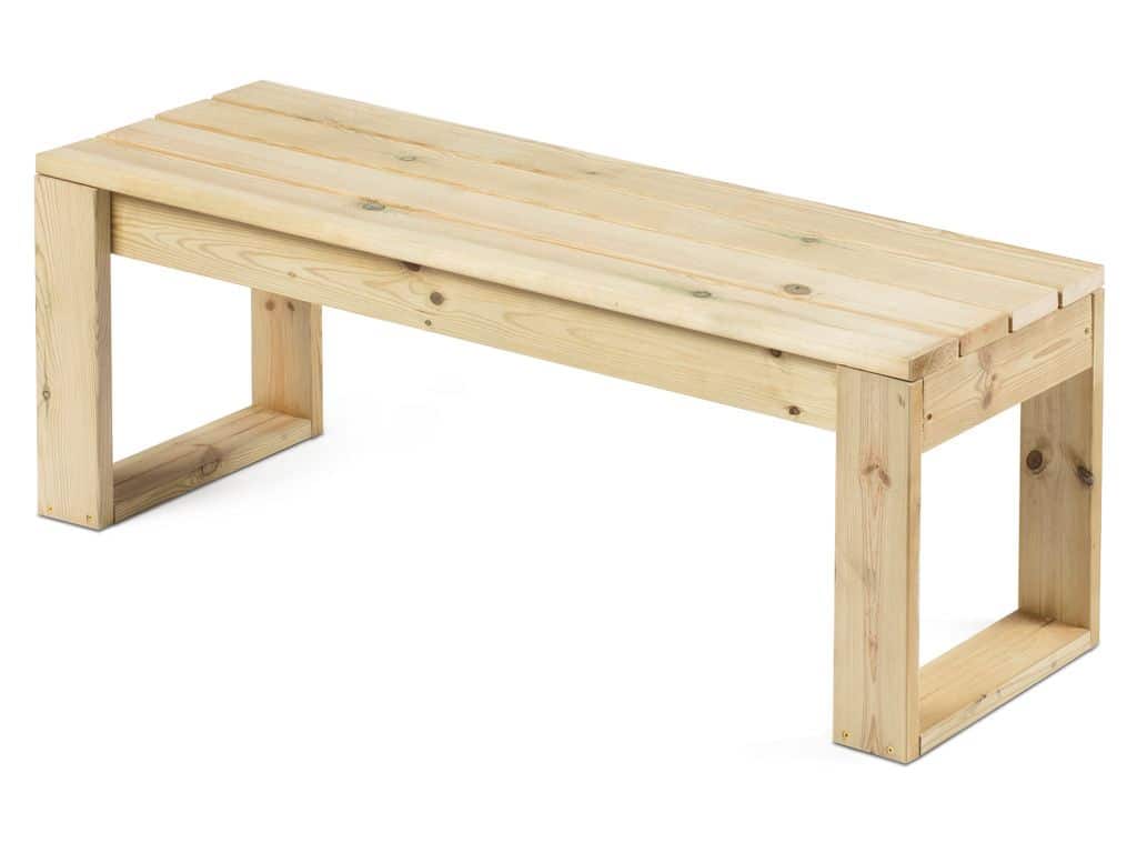 Banqueta de Madera para Exterior ROMA