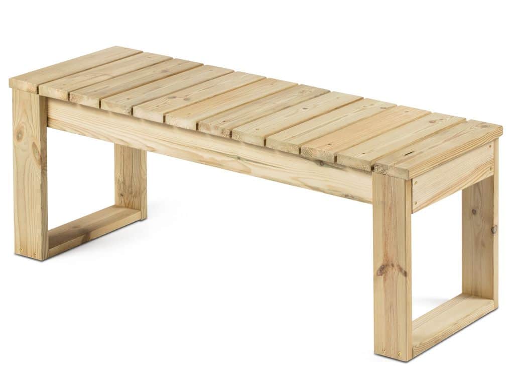 Banqueta de Madera para Exterior Oscar