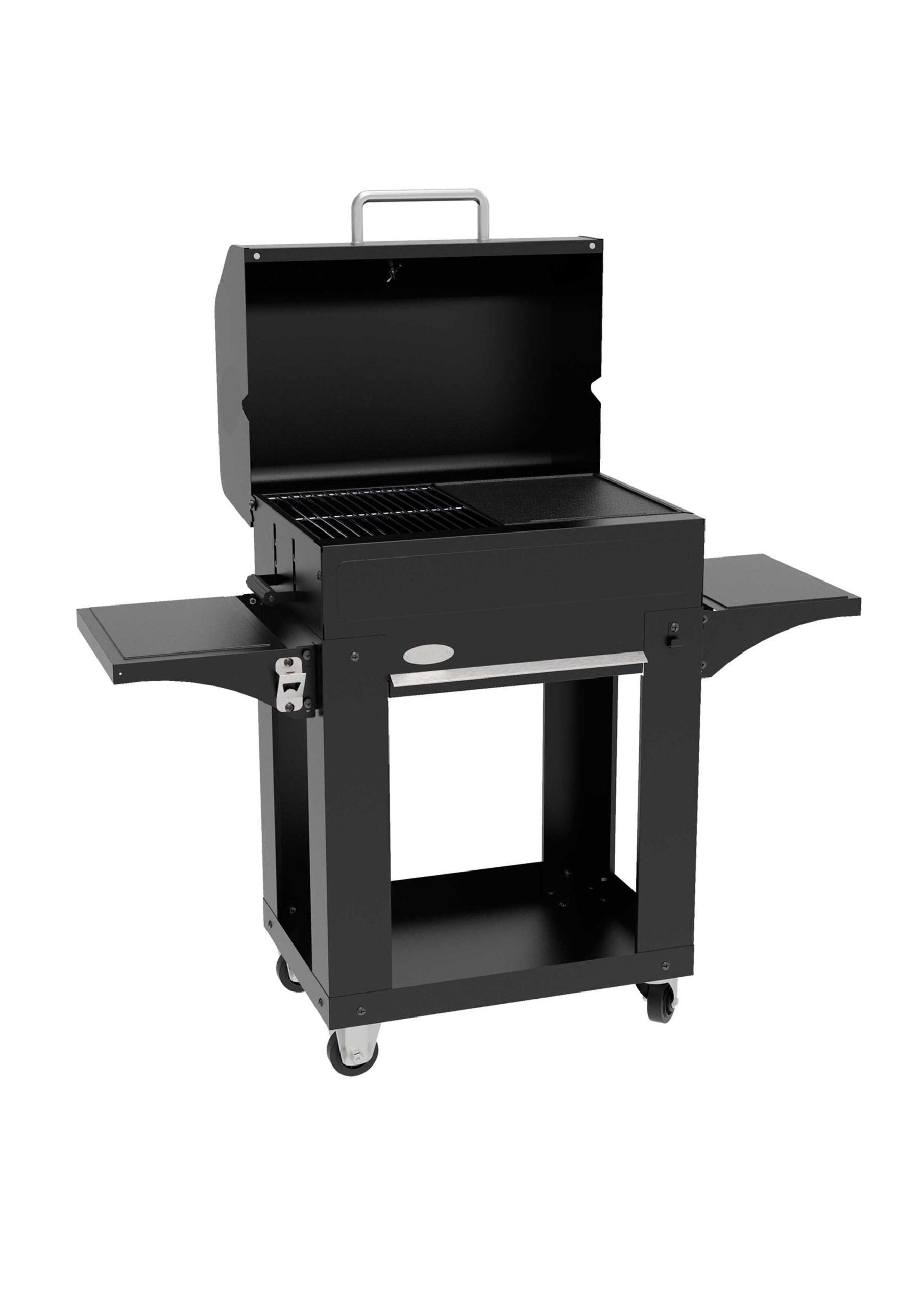 Barbacoa de Jardín Miconos con Parrilla Regulable para Carbón