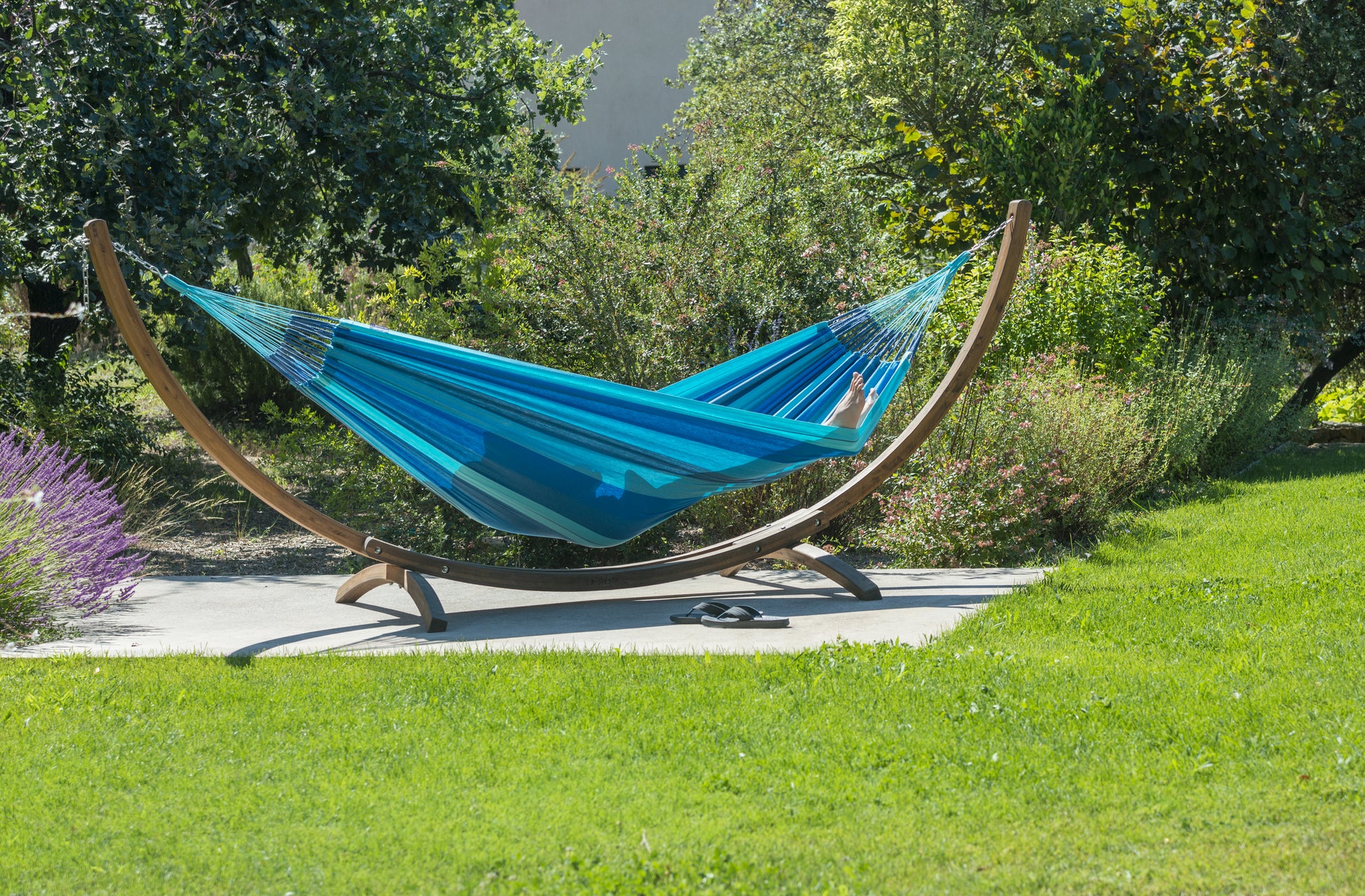 Hamaca de jardín y terraza doble Modesta Lagoon – La Siesta