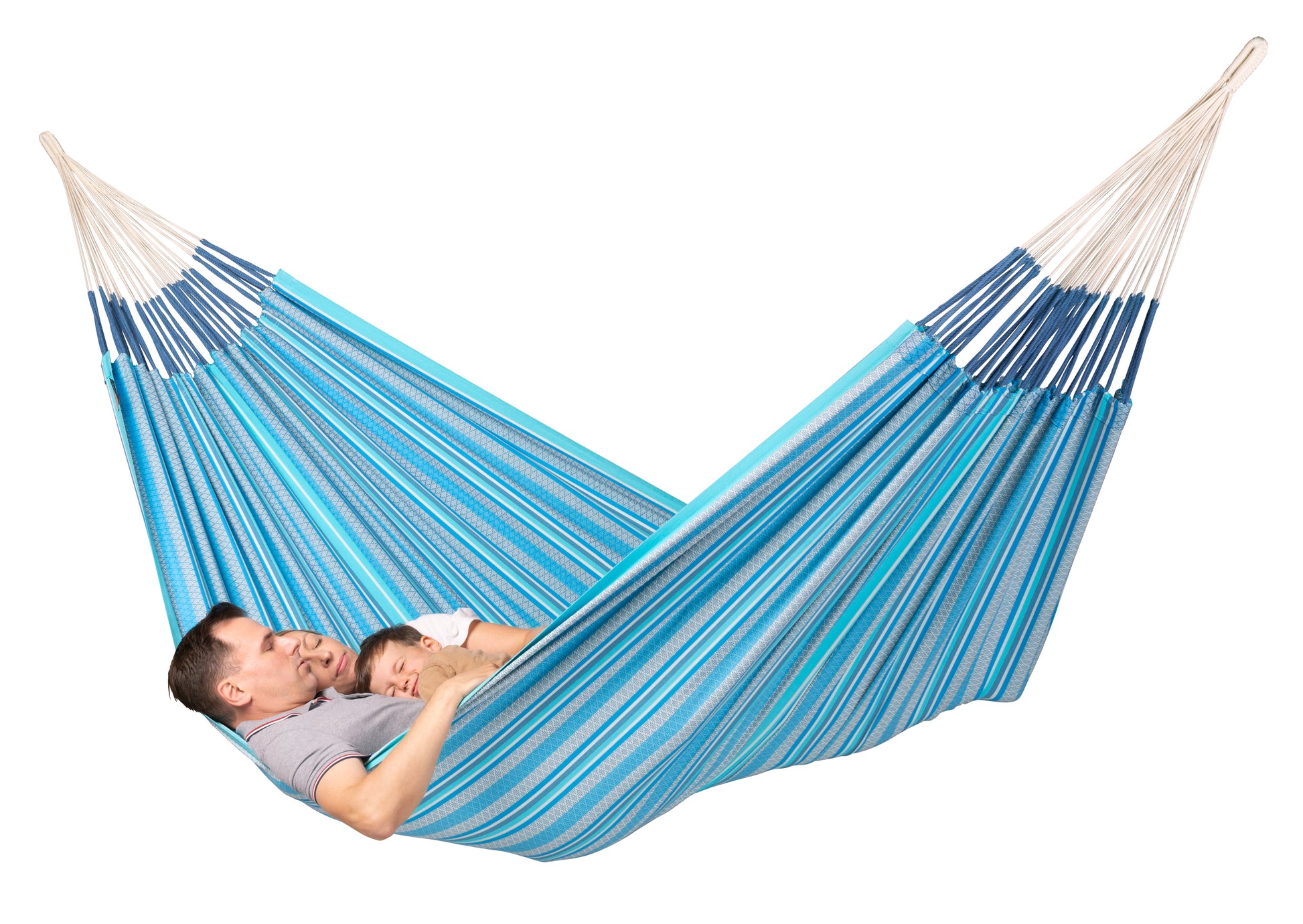 Hamaca Kingsize para jardín y terraza Modesta Azure - La Siesta