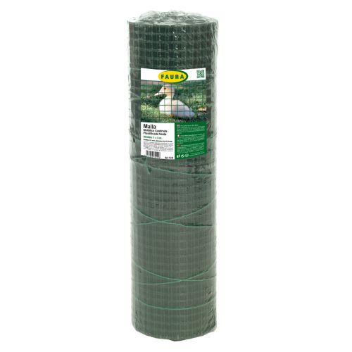 Malla Metálica Plastificada 19mm - 0,7mm / 1x5 m