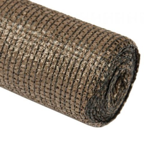 Malla Ocultación 120gr. Marrón 2x10 m