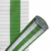 Malla de Sombreo Plana (Verde y Blanco). Rollos de 100m - Bonerva