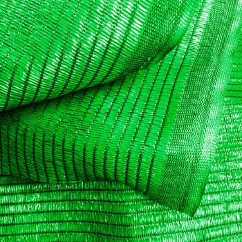 Malla de Sombreo Plana (Verde). Rollo 3x50m