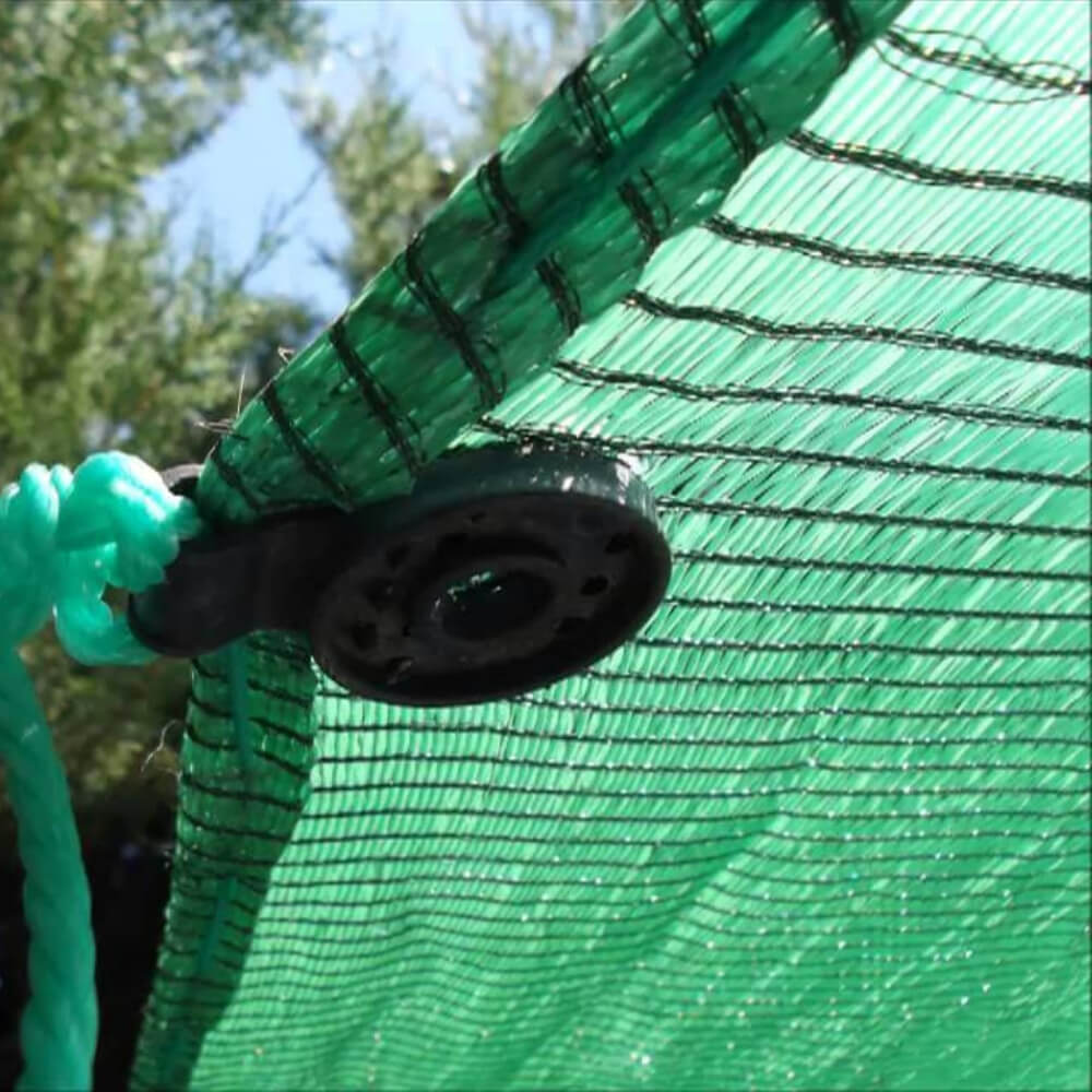 Malla de Sombreo Ratcher (Verde). Rollo 1x100m