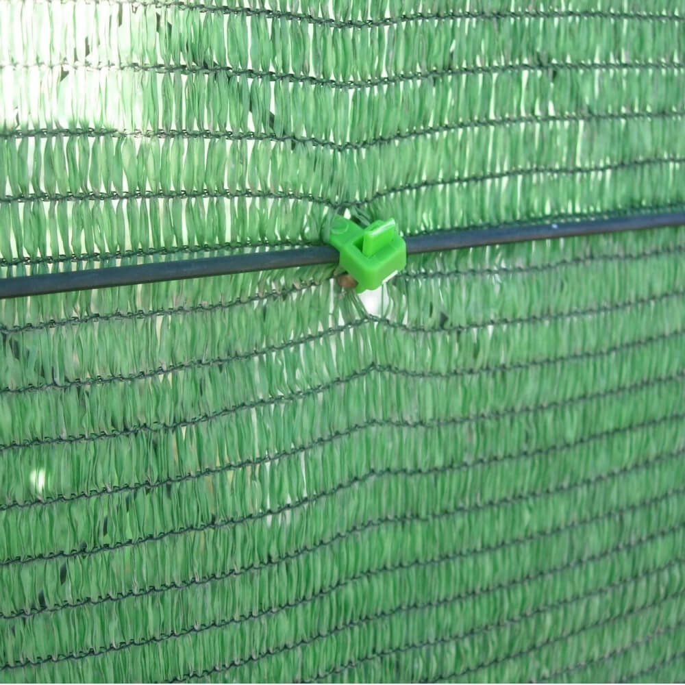 Malla de Sombreo Ratcher (Verde). Rollo 1,5x100m