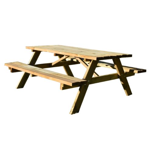 Mesa Picnic Clásica 177x152x71 cm